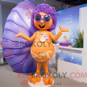 Lavendel oranje...