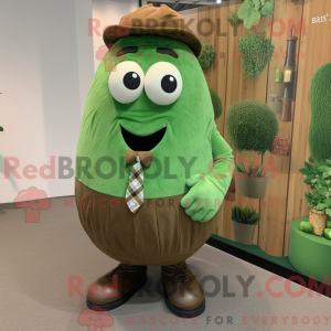 Maskottchenkostüm Grüne...