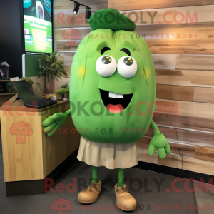 Maskottchenkostüm Grüne...