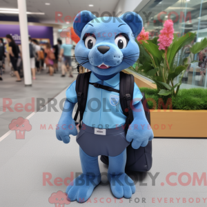 Postava maskota Sky Blue...