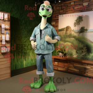 Maskotdraktfigur Green...