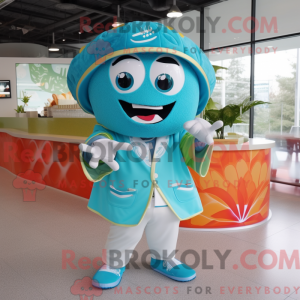 Postava maskota Cyan...