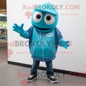 Disfraz de mascota Cyan...