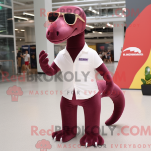Kastanjebruin Brachiosaurus...