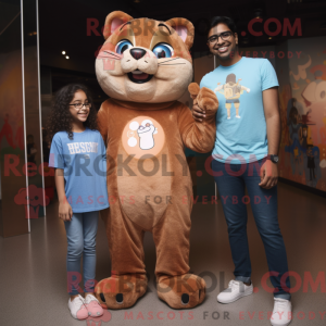 Costume mascotte de Puma...