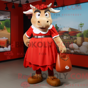 Postava maskota Red Beef...