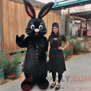 Black Rabbit maskot...