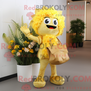 Gouden boeket bloemen...