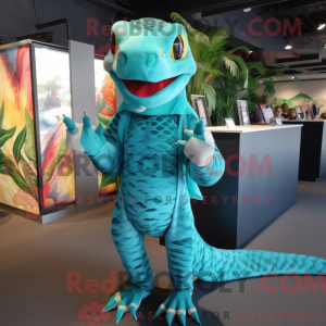 Turkis Python maskot...