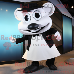 White Ray mascotte kostuum...