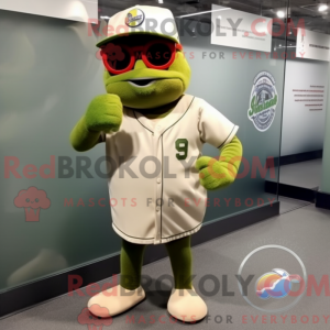 Olive Wrist Watch mascot...