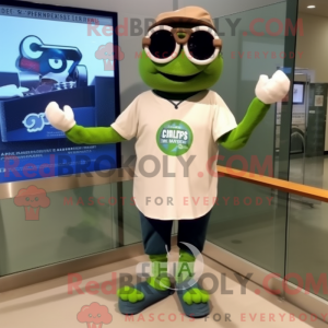 Kostým maskota Olive Wrist...