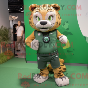 Mascotte de Tigre à dents...