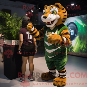 Mascotte de Tigre à dents...