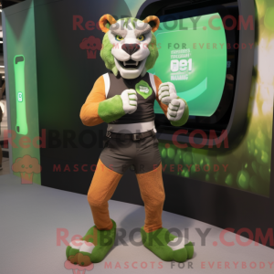 Green Saber-Toothed Tiger...