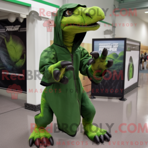 Costume mascotte Utahraptor...