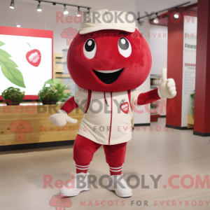 Cream Raspberry maskot...