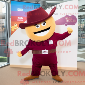 Costume de mascotte Maroon...