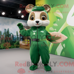 Mascotte d écureuil volant...