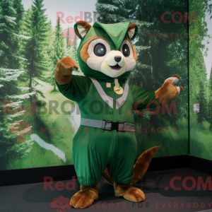 Mascotte d écureuil volant...