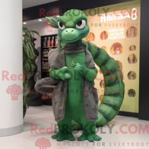 Forest Green Hydra mascot...