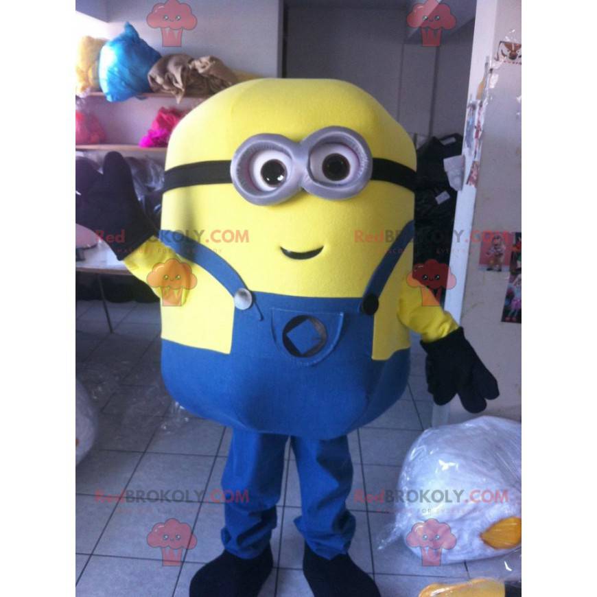 Minion mascotte uit de cartoon Ugly and nasty Me -