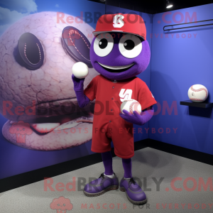 Postava maskota Purple...