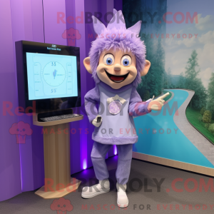 Lavender Tooth Fairy mascot...
