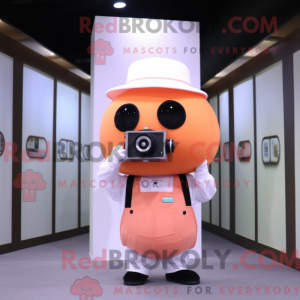 Peach Camera Maskottchen...