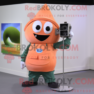 Peach Camera Maskottchen...