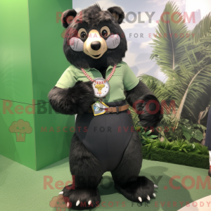 Disfraz de mascota del oso...