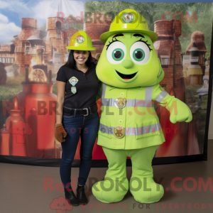 Lime Green Fire Fighter...
