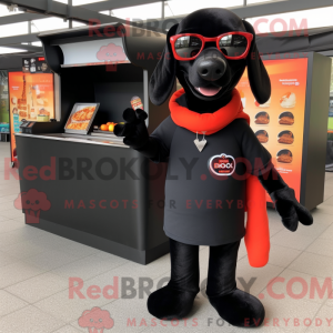 Maskotka Black Hot Dogs w...