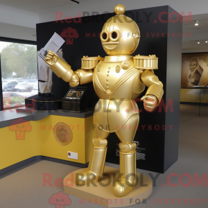 Máscara de Soldado de Ouro...