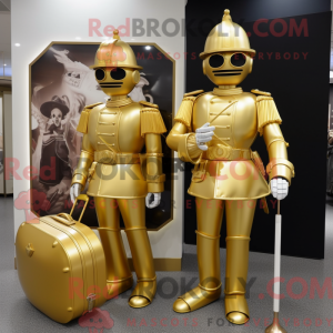 Máscara de Soldado de Ouro...
