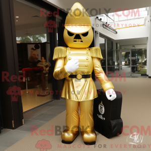 Disfraz de mascota Gold...