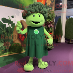 Disfraz de mascota brócoli...