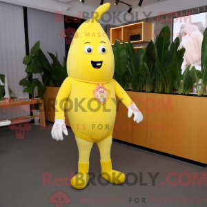 Gul Beet maskot kostume...