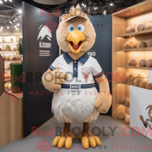 Beige høner maskot drakt...