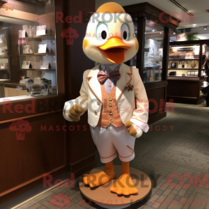 Peach Gosling mascot...