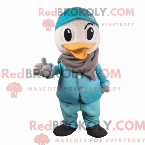 Disfraz de mascota de Teal...