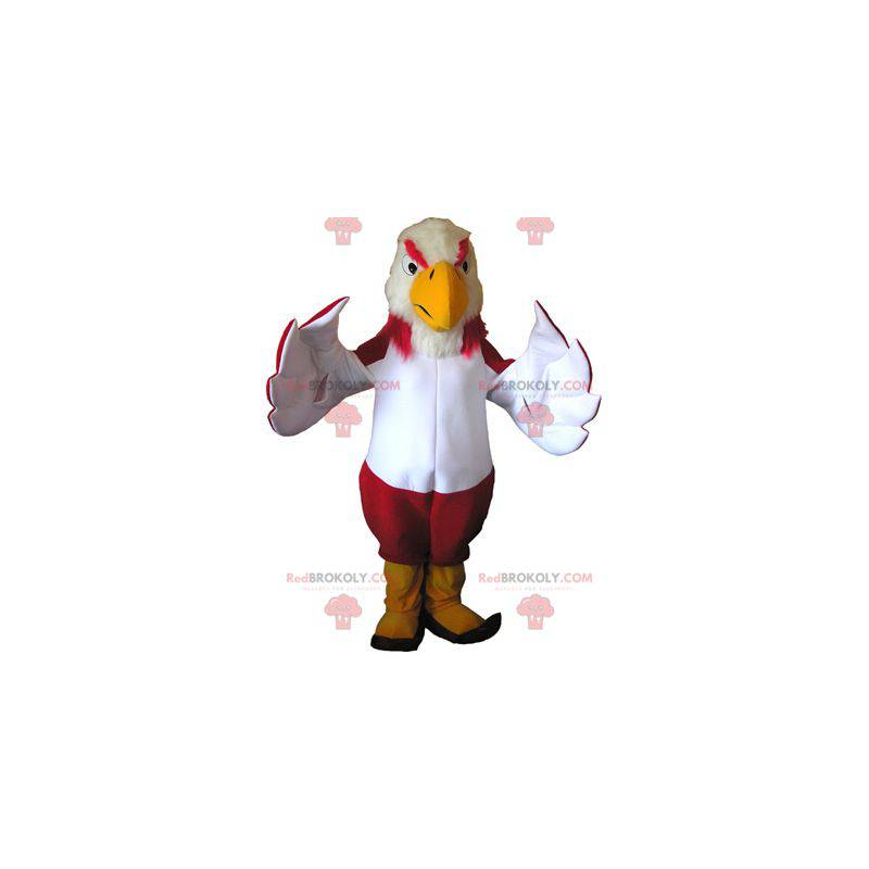 Colorful vulture mascot with yellow boots - Redbrokoly.com Colorful vulture mascot with yellow boots - Redbrokoly.com