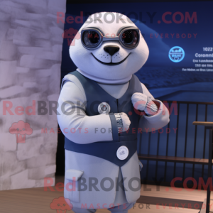 Disfraz de mascota Silver...