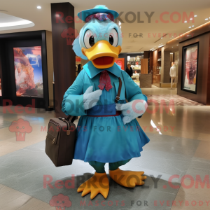 Máscara de Pato Ciano...