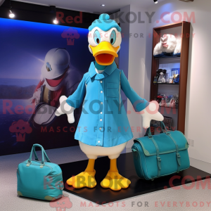 Máscara de Pato Ciano...