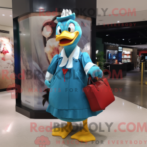 Máscara de Pato Ciano...