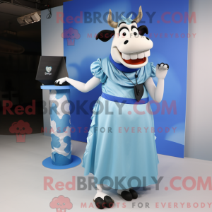 Máscara de vaca Blue...
