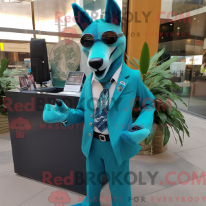 Costume mascotte de Dingo...