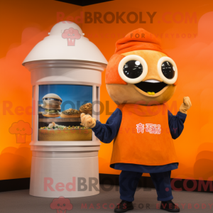 Maskotdraktfigurat Orange...