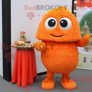 Orange Fried Rice mascot...
